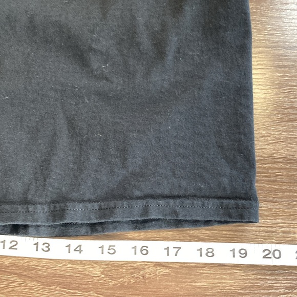 Unisex 2017 Gildan Black Dave Davies Of The Kinks Tour T Shirt - Picture 8 of 8